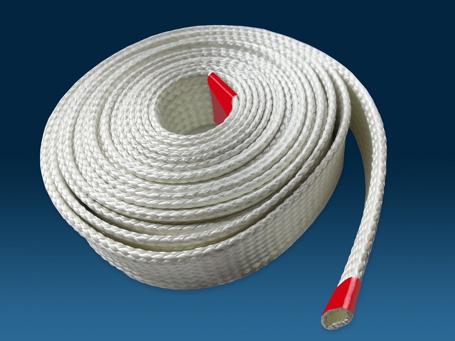 Alumina continuous fiber sleeve