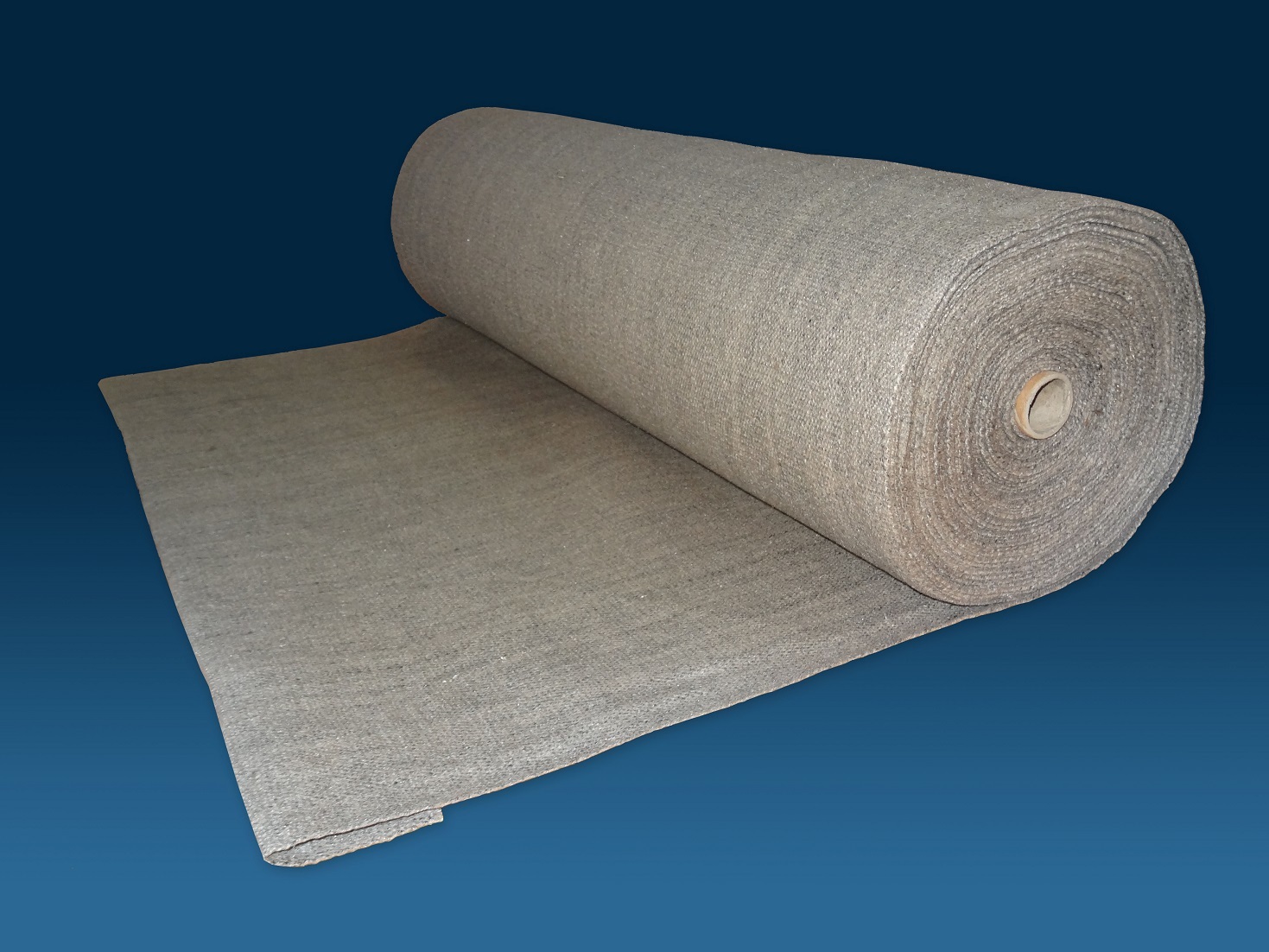 Heat treated ceramic fiber cloth