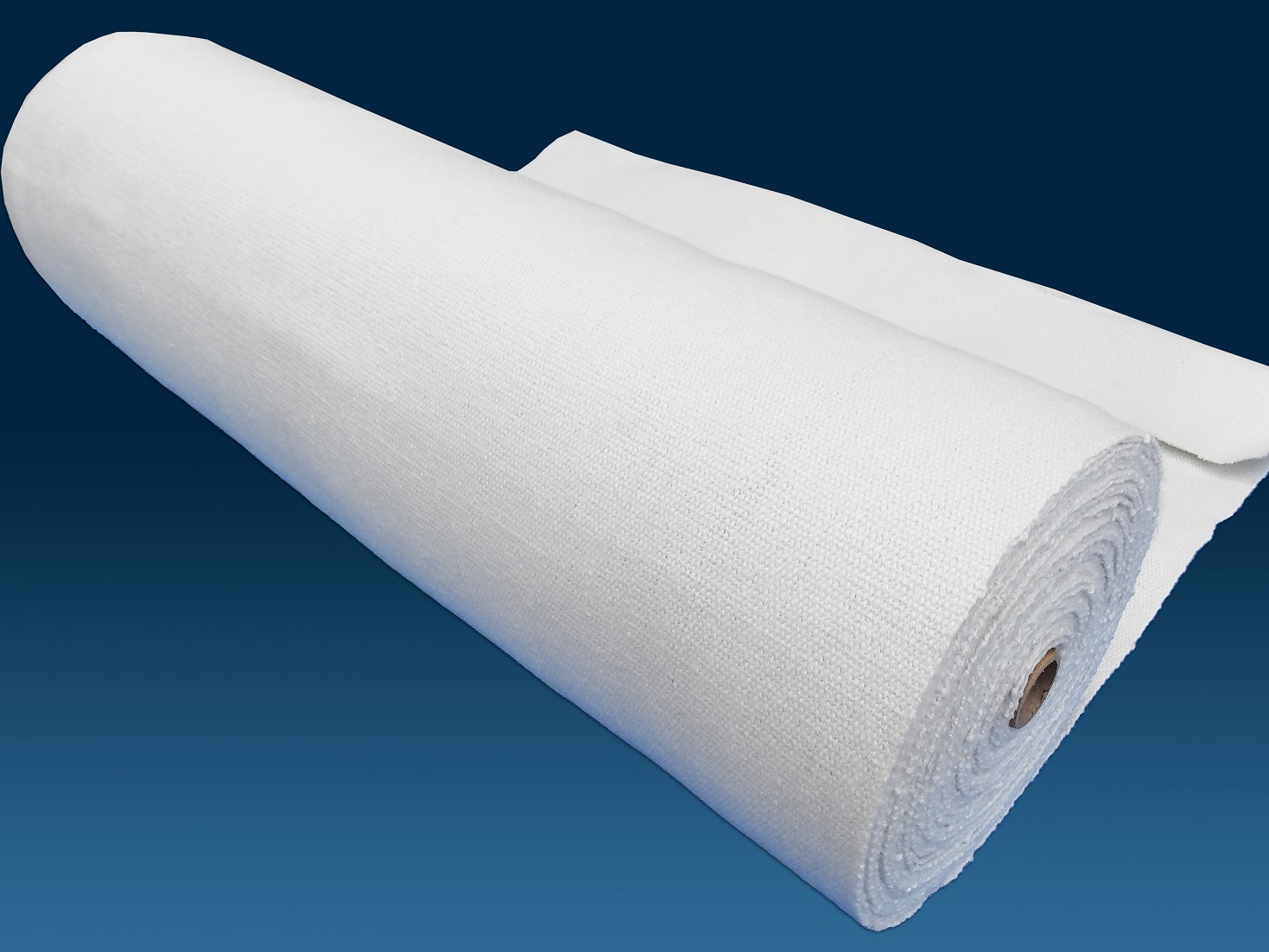 Alumina short fiber cloth