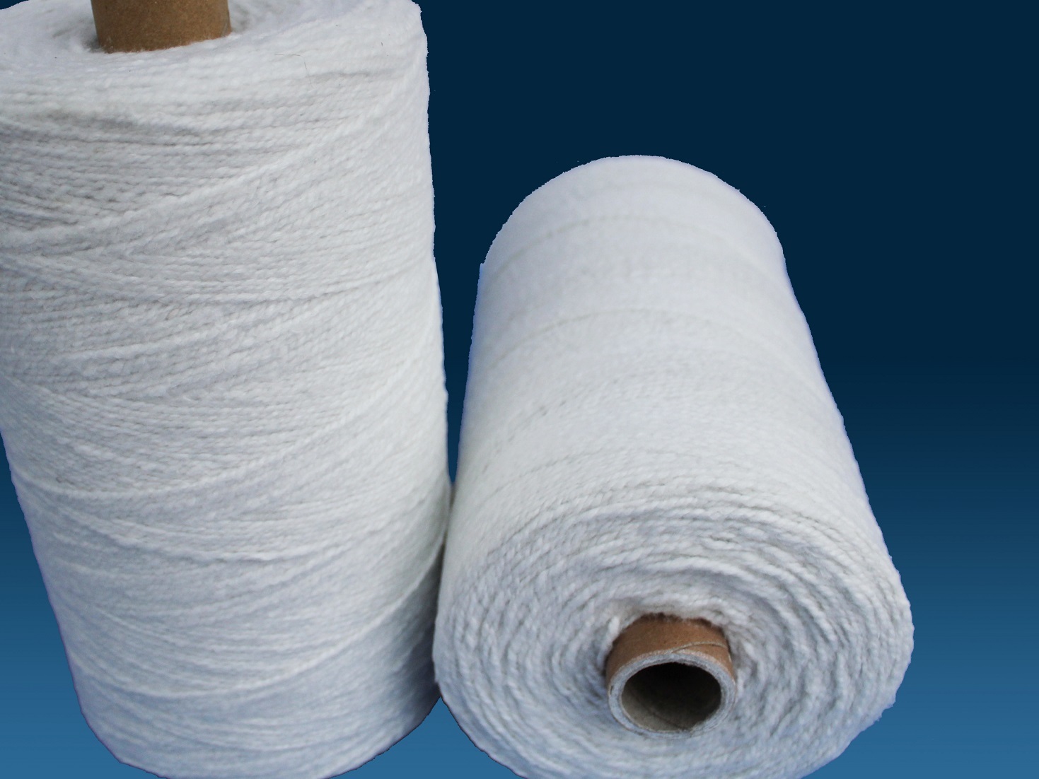 Ceramic fiber yarn