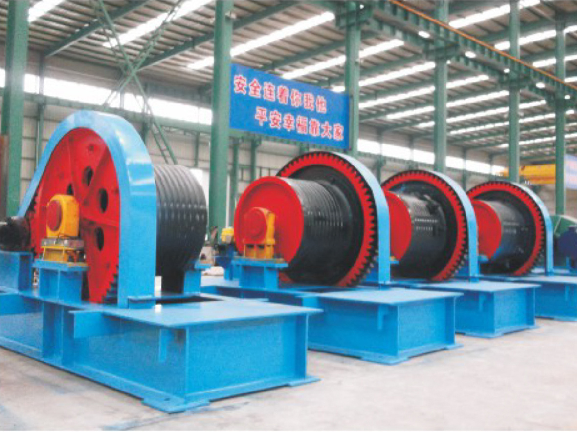 QH curved door roll-up hoist