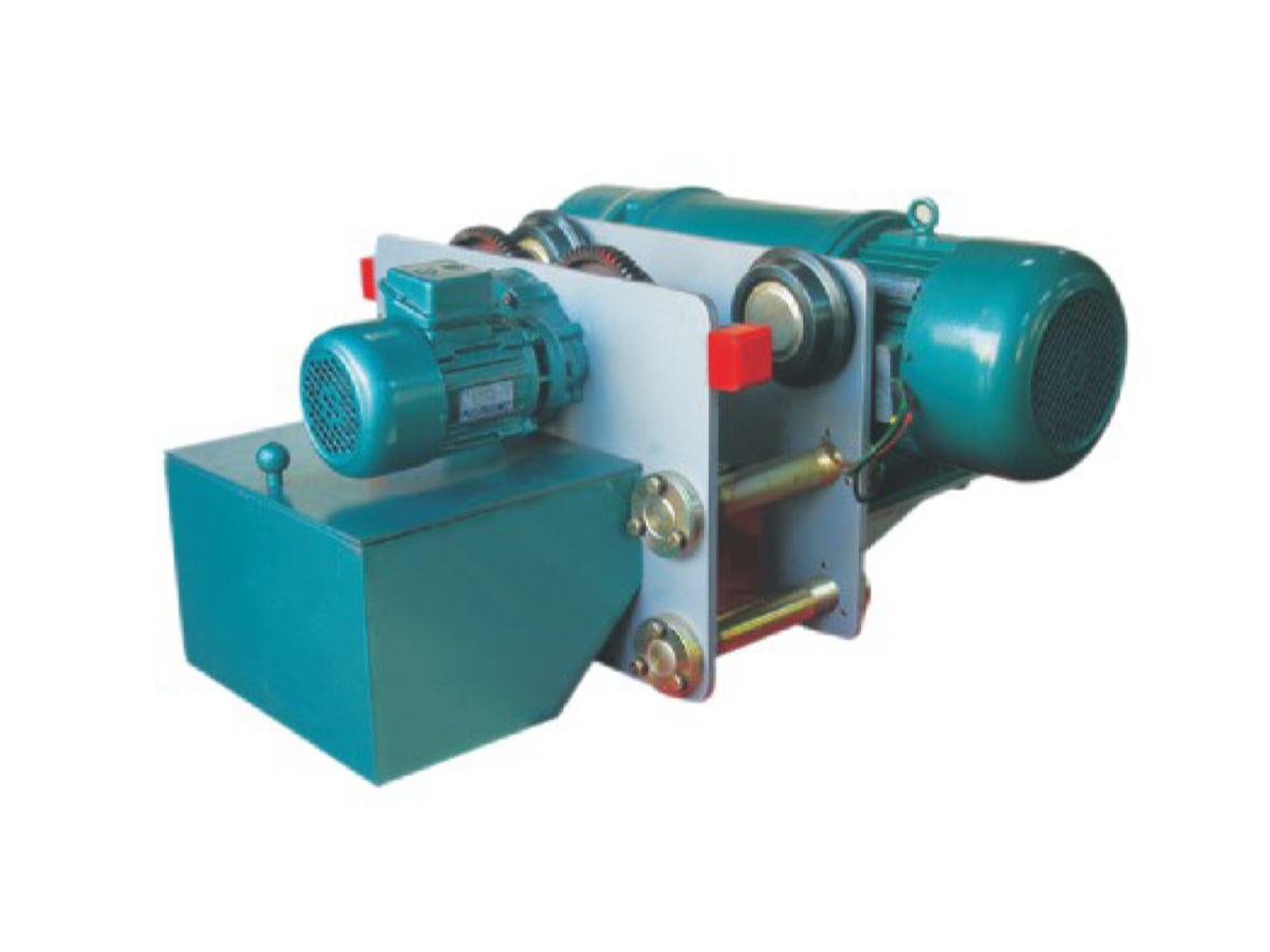 Low headroom electric hoist