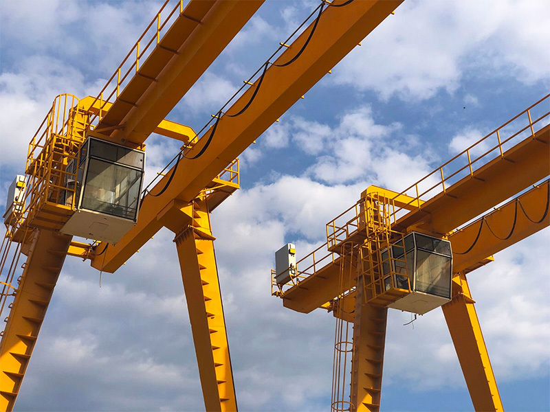 Design, manufacture and application cases of container gantry crane
