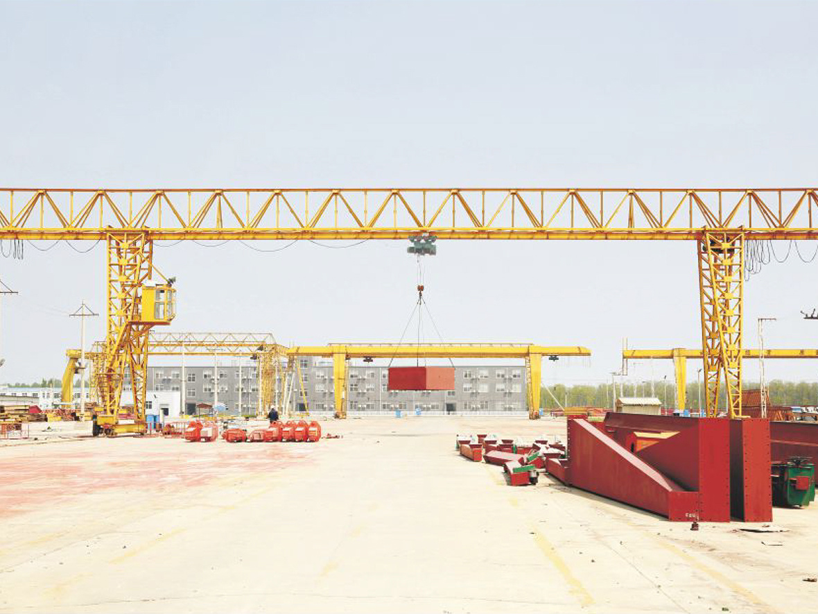 MHH type electric hoist gantry crane