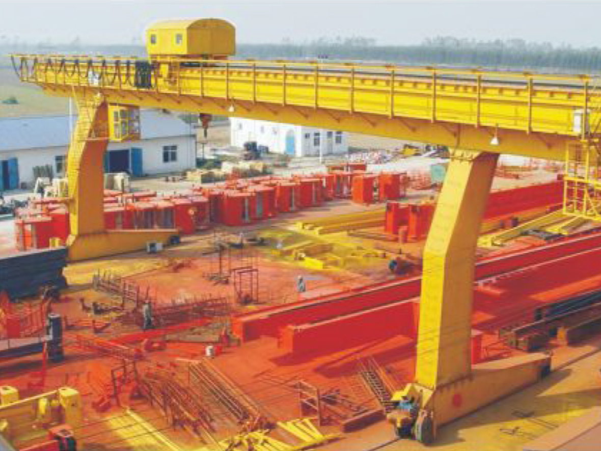 Ltype gantry crane