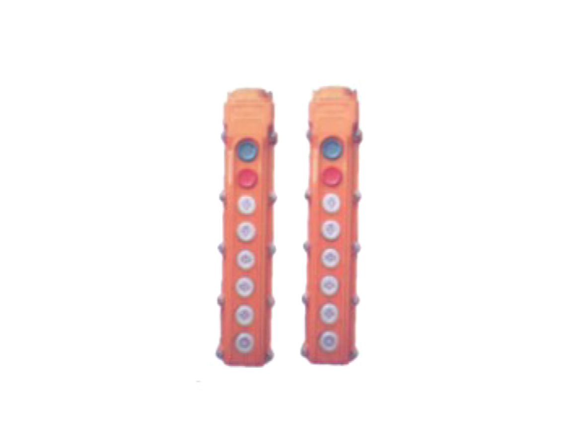 Electric hoist button