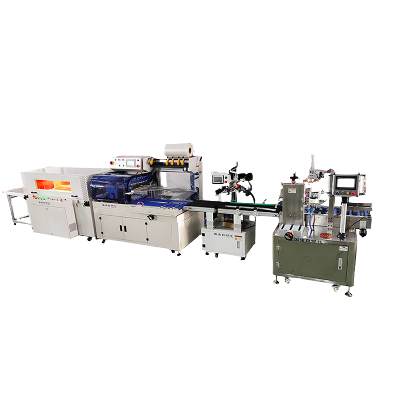 Línea automática de embalaje de cajas de espuma