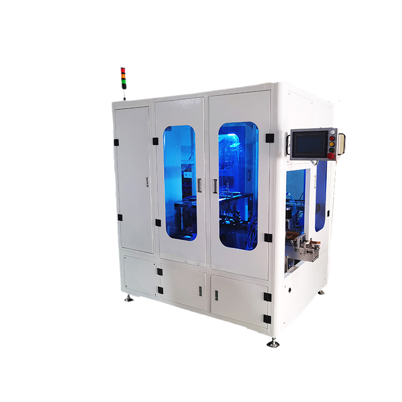 Máquina automática para empaquetar en paquetes listos (con orificio autopegajoso)