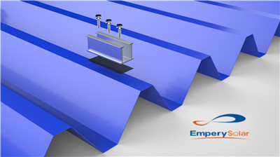 Gancho de techo de metal trapezoidal