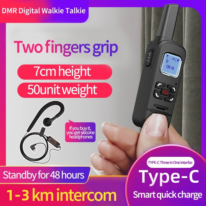 Mini DMR Digital F710 Walkie Talkie
