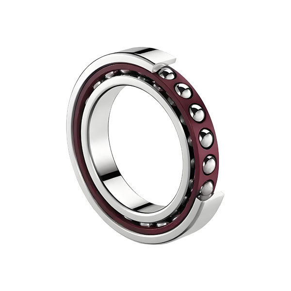 Aerospace corner contact ball bearings