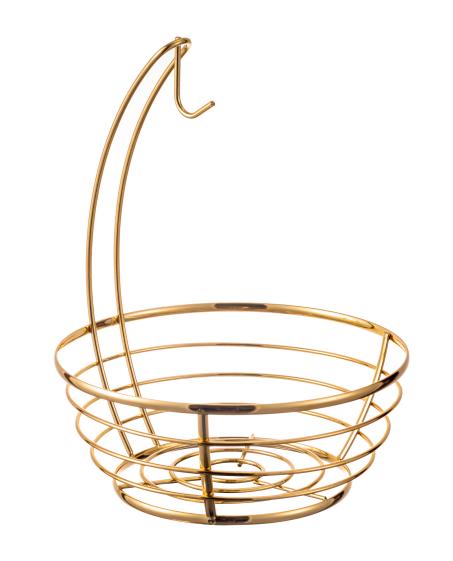 Fruit basket with banana hanger