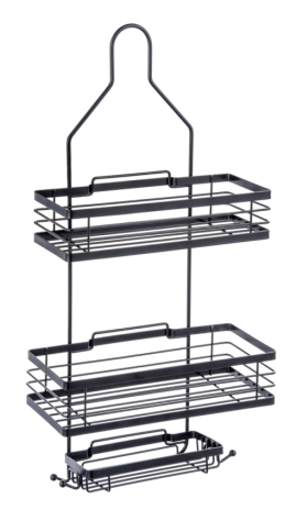 Bathroom hanging shower caddy