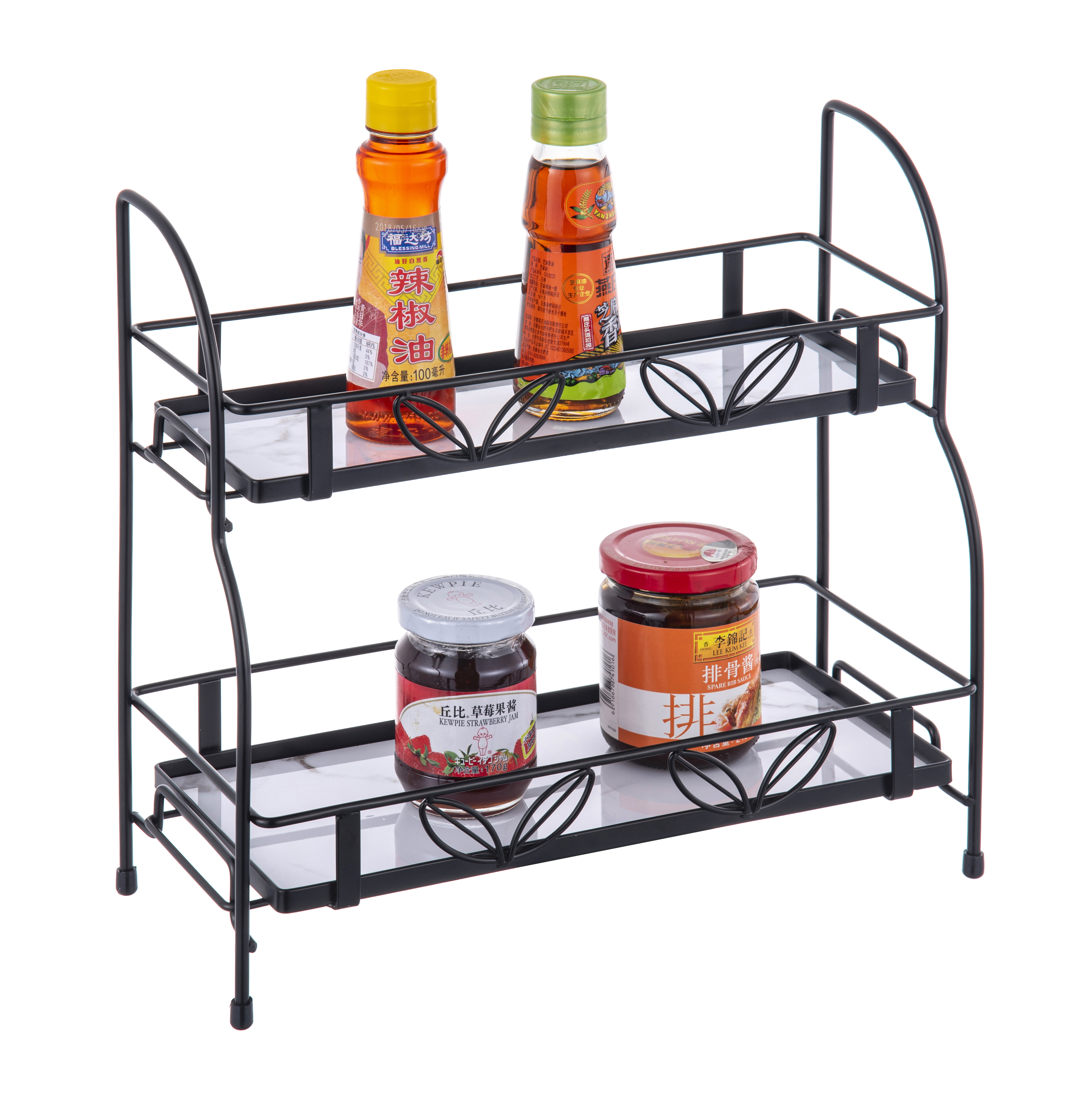 Kitchen detachable spice rack KNR06-3