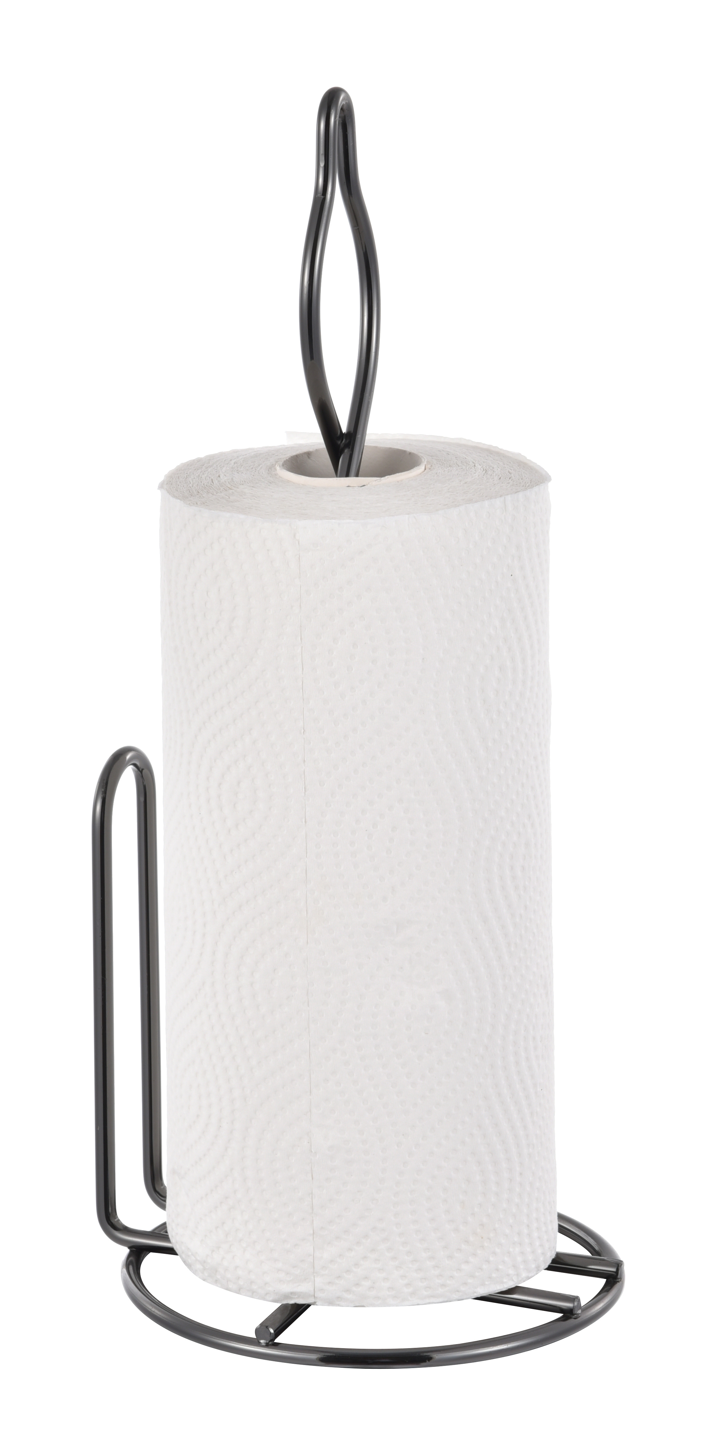 Standing paper towel holder