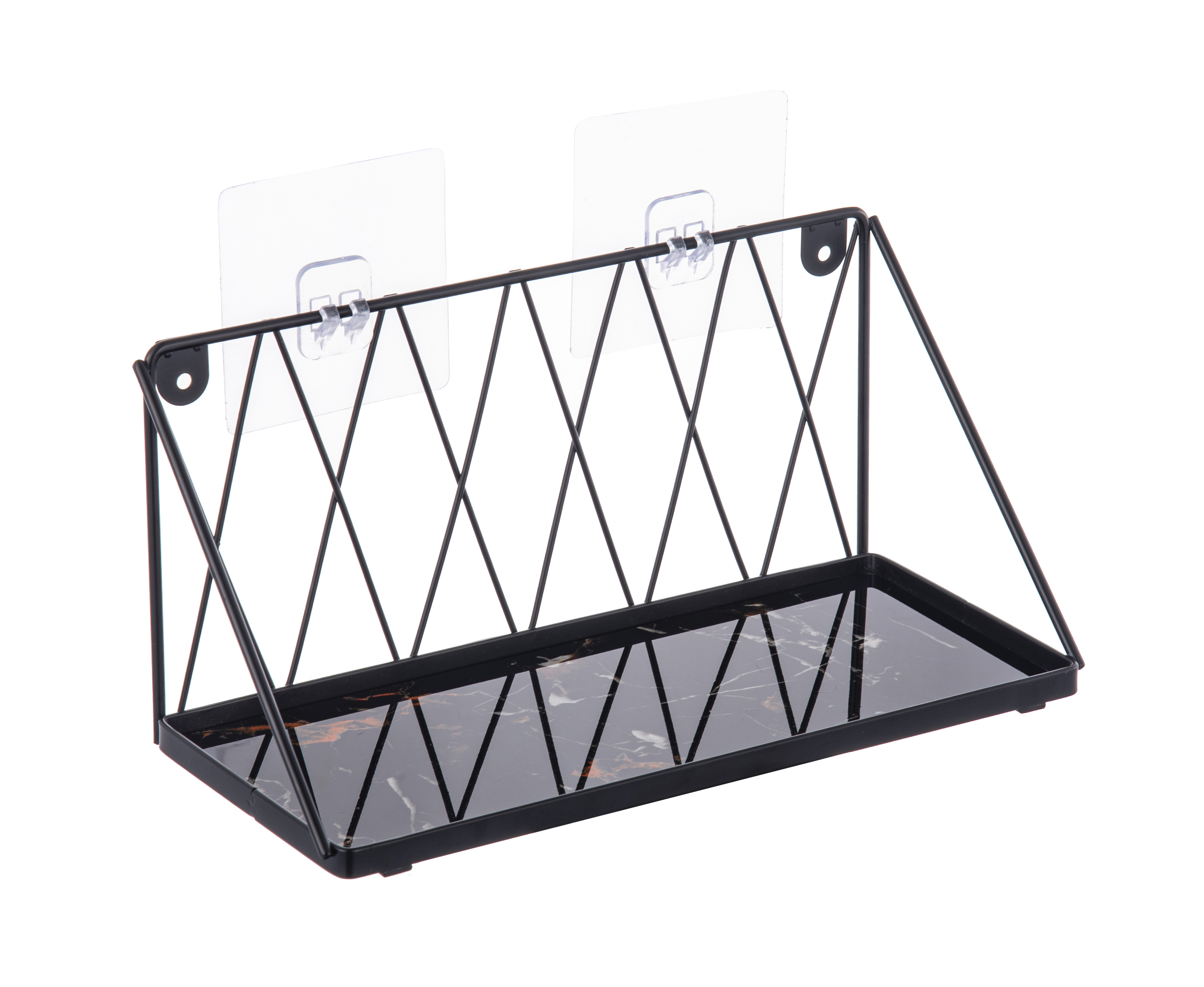 Wall mounted shelf with PVC board KNR04-2