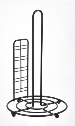 Paper towel roll holder stand style