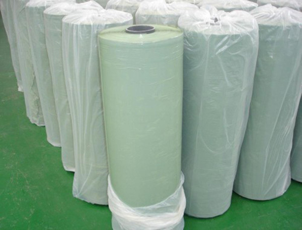 Grass silage film green