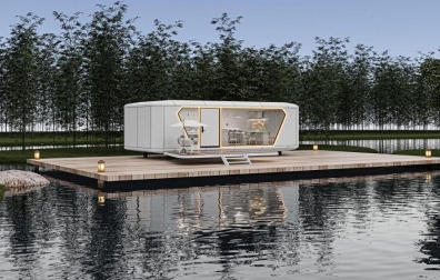 The features of the space capsule house