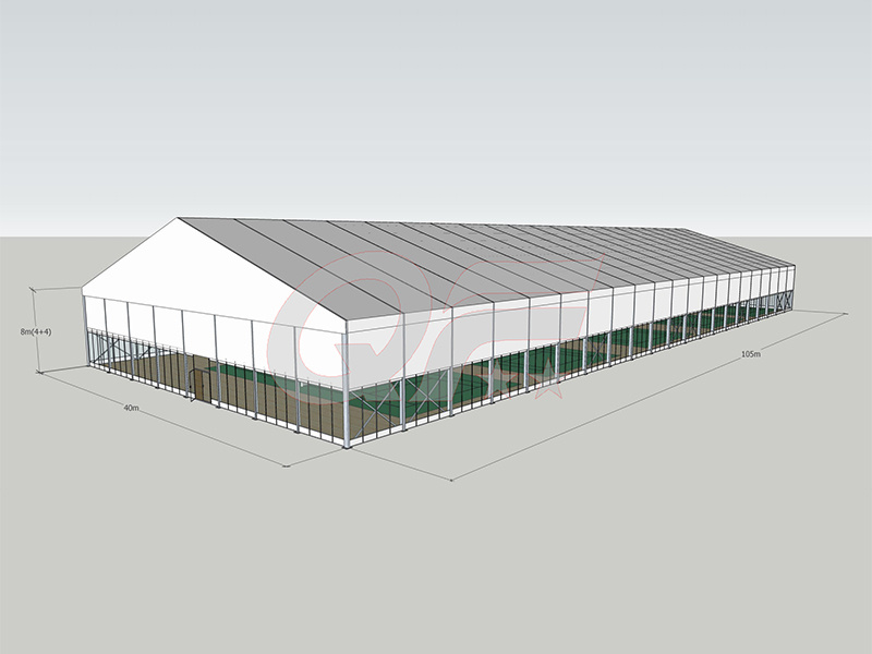 Cancha de Padel con Carpa