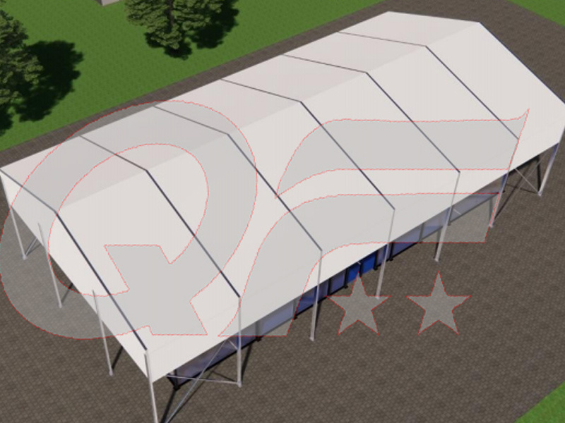 Cancha de Padel con Carpa