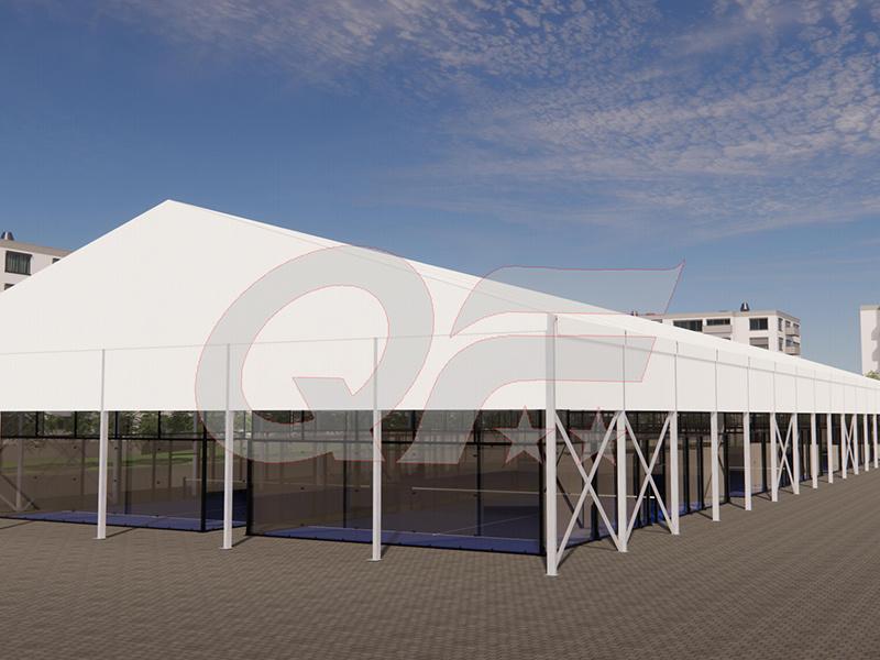 Cancha de Padel con Carpa