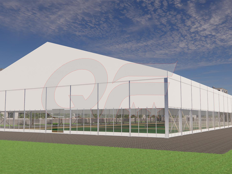 Padel Court With Tent