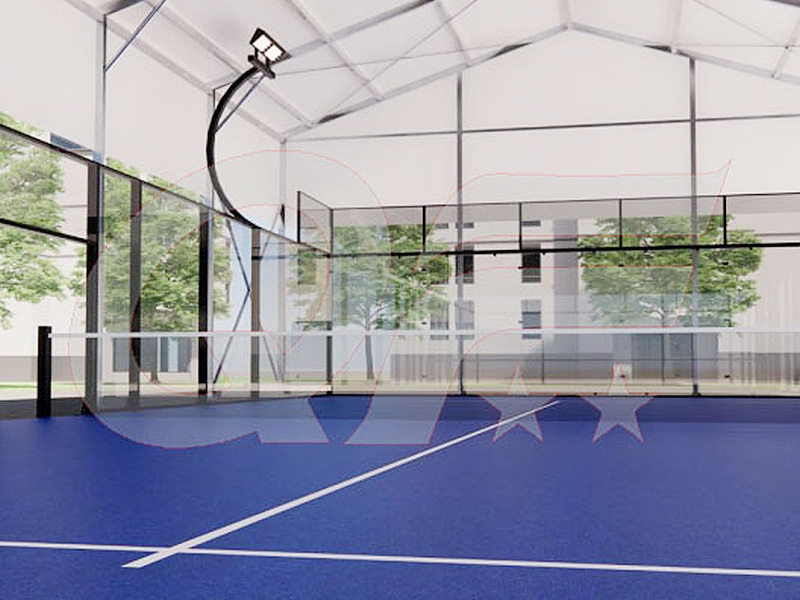 Padel Court With Tent