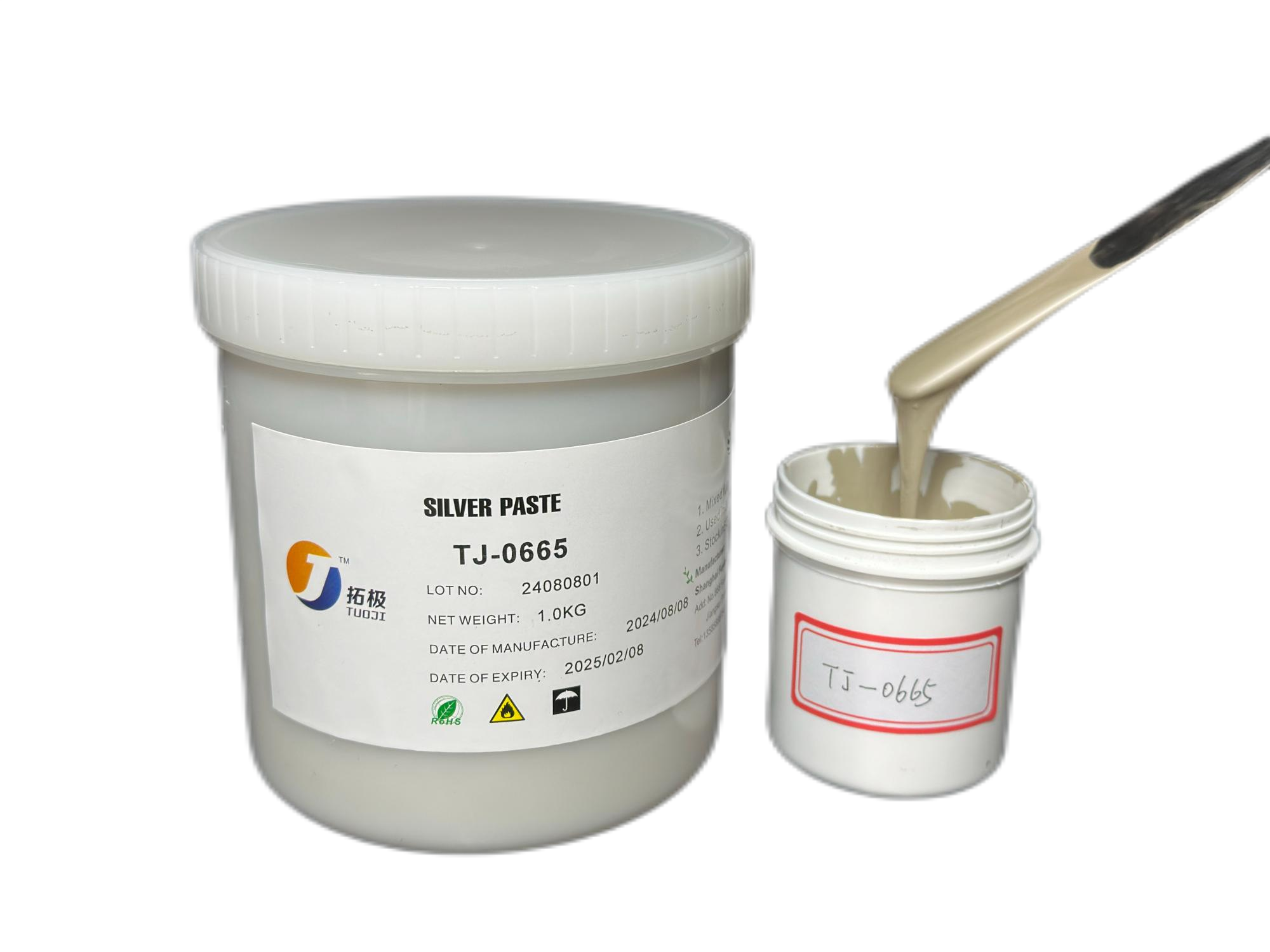 Conductive silver paste