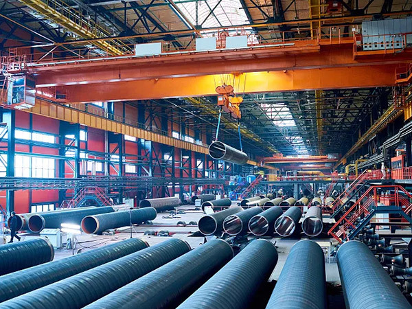 Steel pipe material