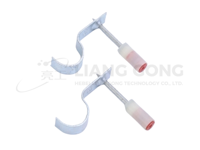 Miniature one piece pipe clamp nails