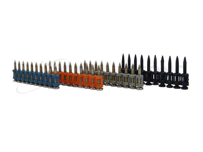 High strength black gas - fired nails