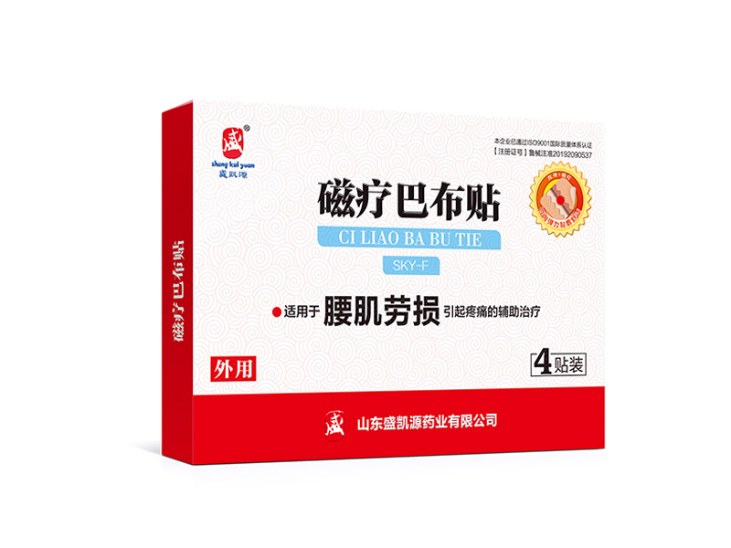 盛凯源磁疗巴布贴腰肌劳损