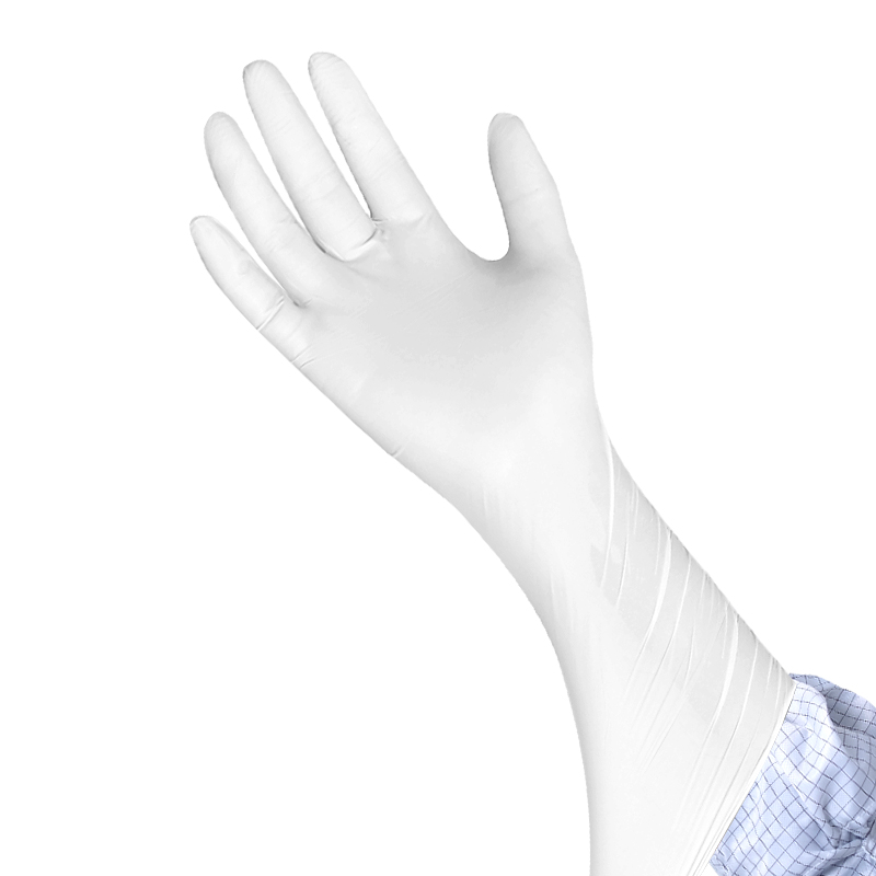 GN5 12-level white nitrile gloves