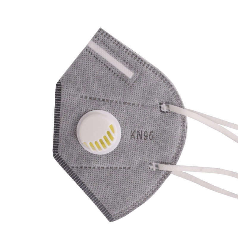 CAMPHILLGURAD Earloop activated carbon KN95 mask with valve