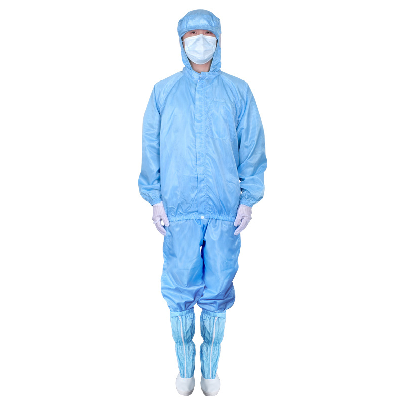 康惠洁防静电连帽分体服