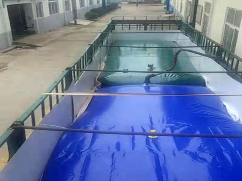 Vehicle water storage bladder