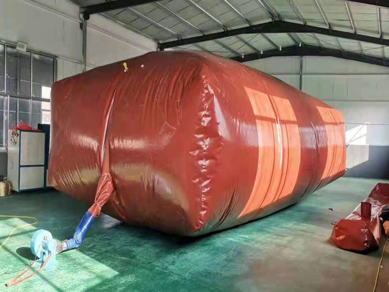 Biogas collection bladder