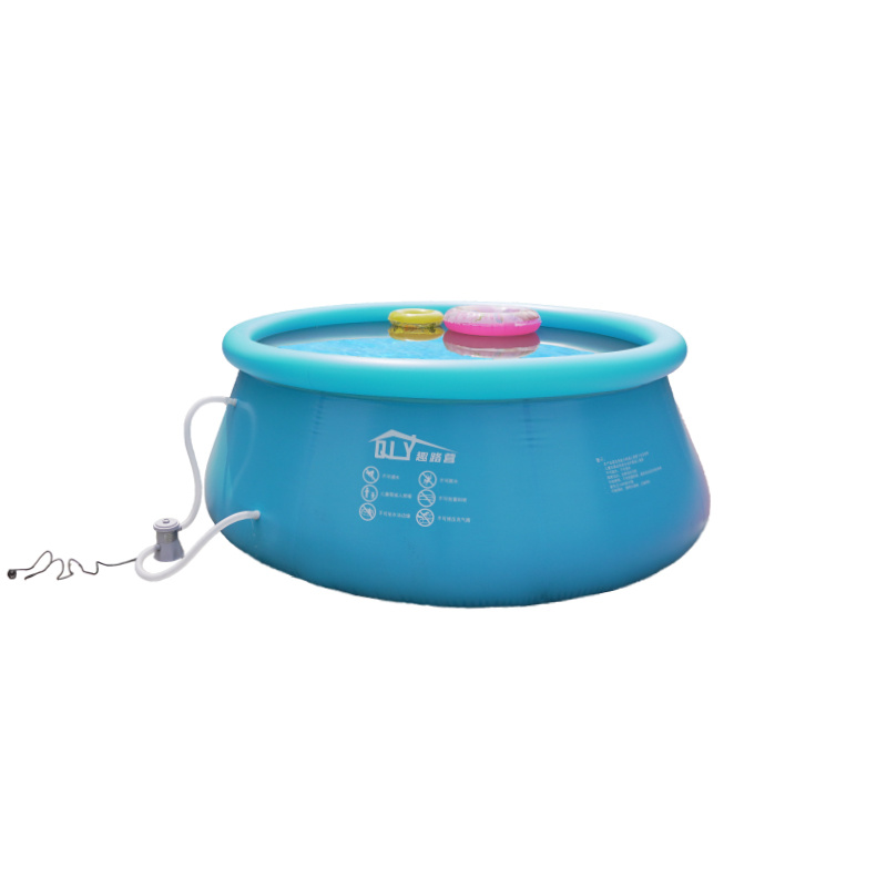 14 Blue Swimming Pool Big OK Comes with 2 No. 60 Swimming Rings and 1 Bag of Ocean Balls (10)