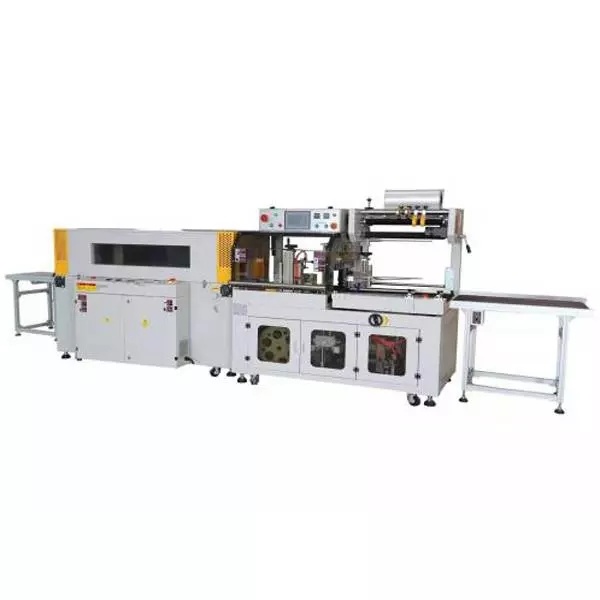 Automatic film cutting+Heat shrinking Machine