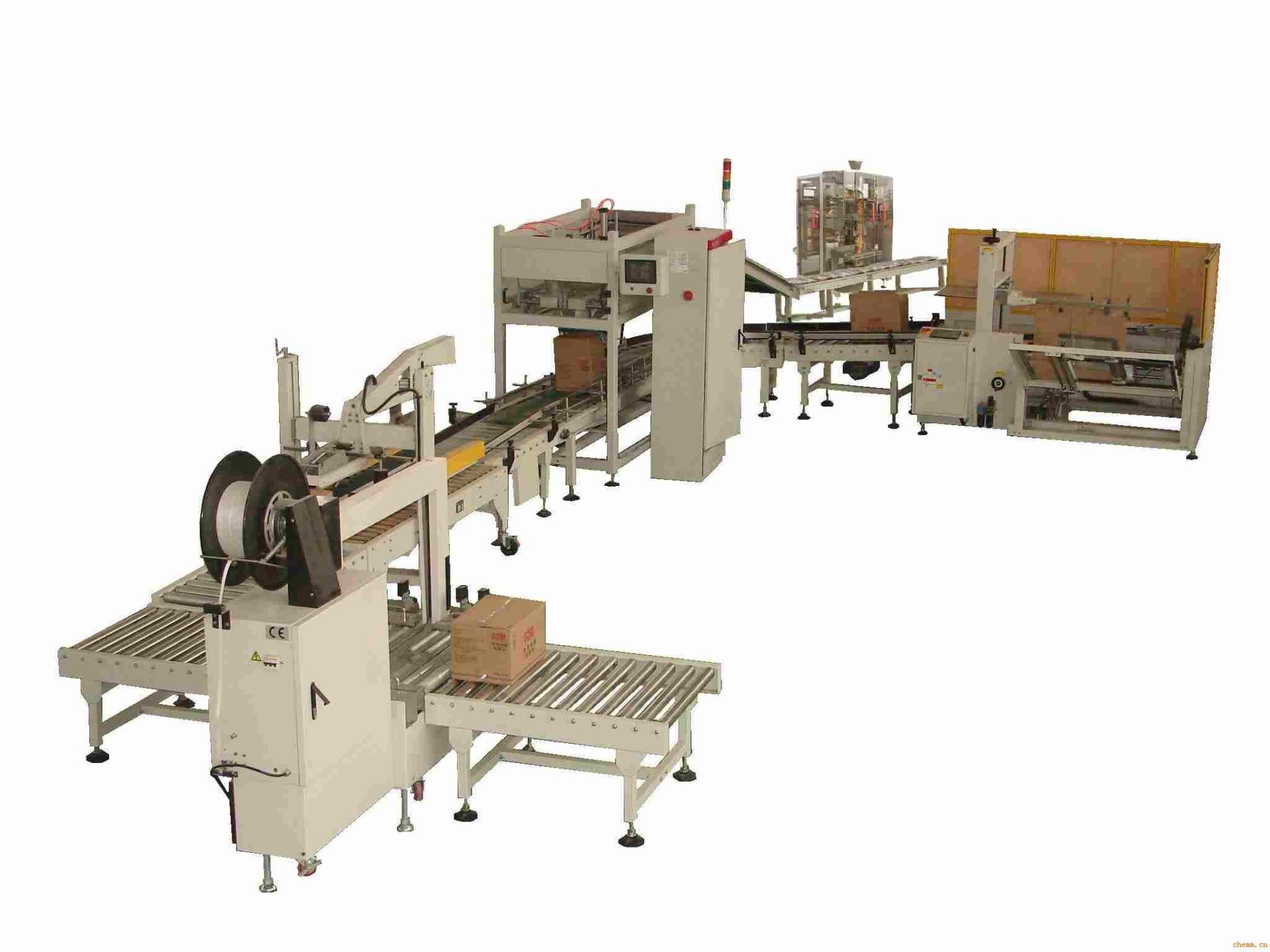 automatic pouch bag case packer