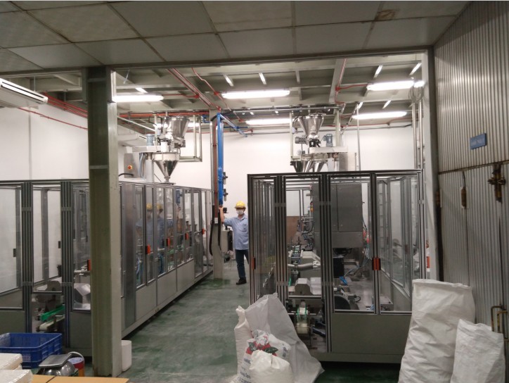 coffee powder vacuum packing machine