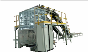 douoble chamber bag secondary packing machine