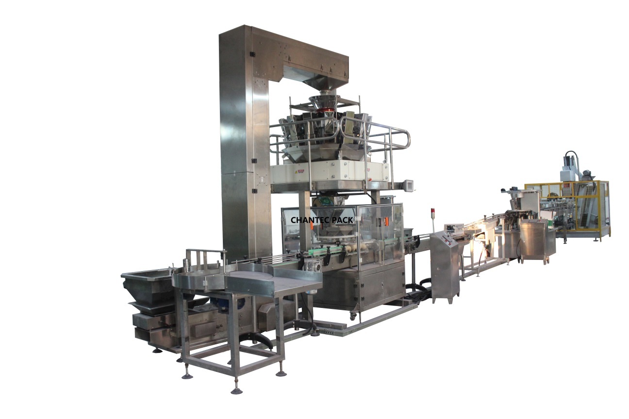 bottle and can case packer
