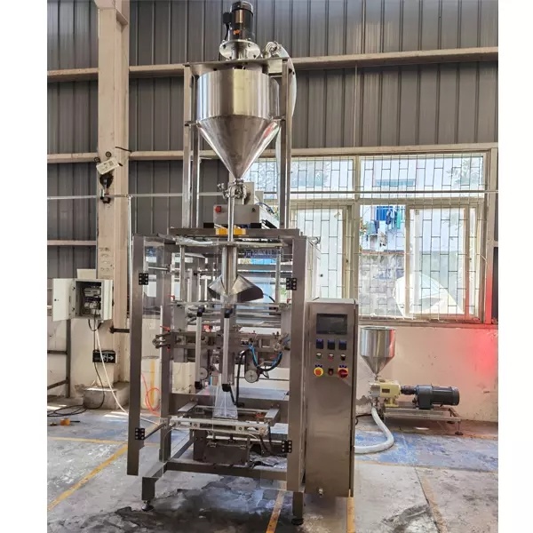 Malaysia Project of Vertical 1kg and 3kg Mayonnaise filling packing machine