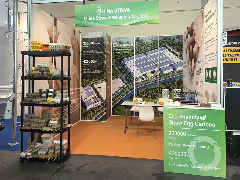 Eco-Friendly Straw Egg Cartons Steal the Spotlight at FIERAVICOLA 2025