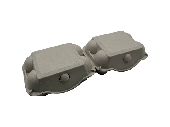 Newspaper Pulp Egg Box (6+6)