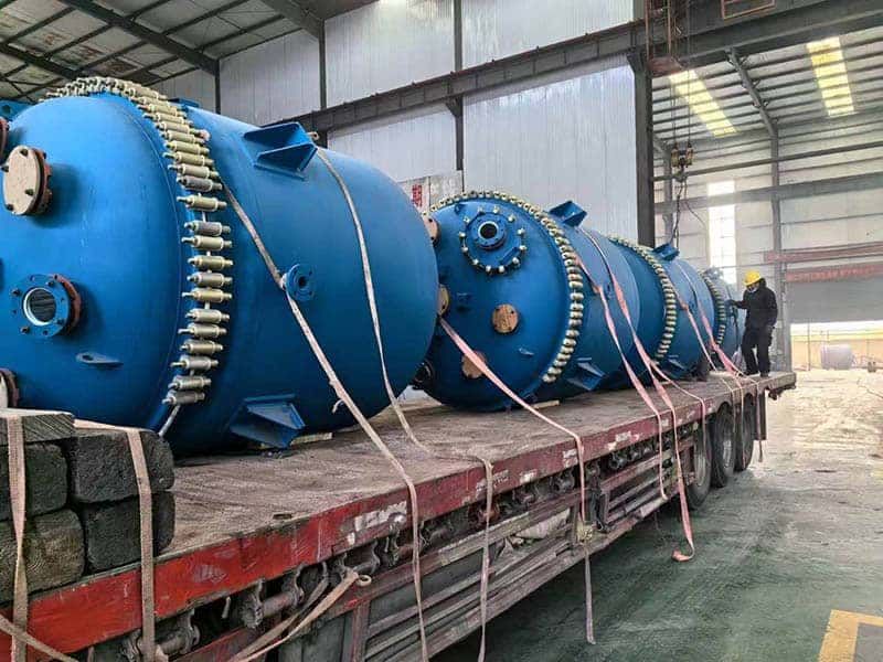 W6300L Type glass lined pharmaceutical process storage tank