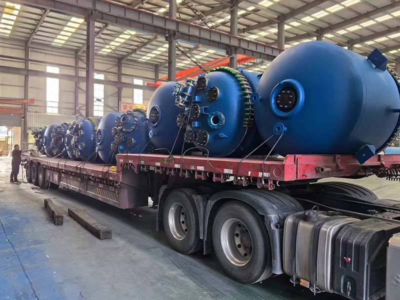 K1000L type vertical glass lined storage tank