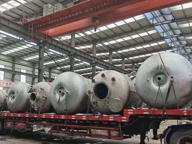 Customized Carbon Steel PTFE Lined High Pressure Storage Tanks Vessels